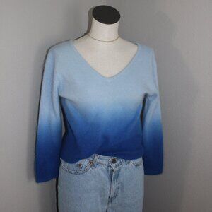 Y2K Ombre Angora Blend Sweater